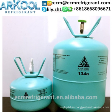 Estándar de grado industrial y gas refrigerante 811-97-2 CAS No. R134a